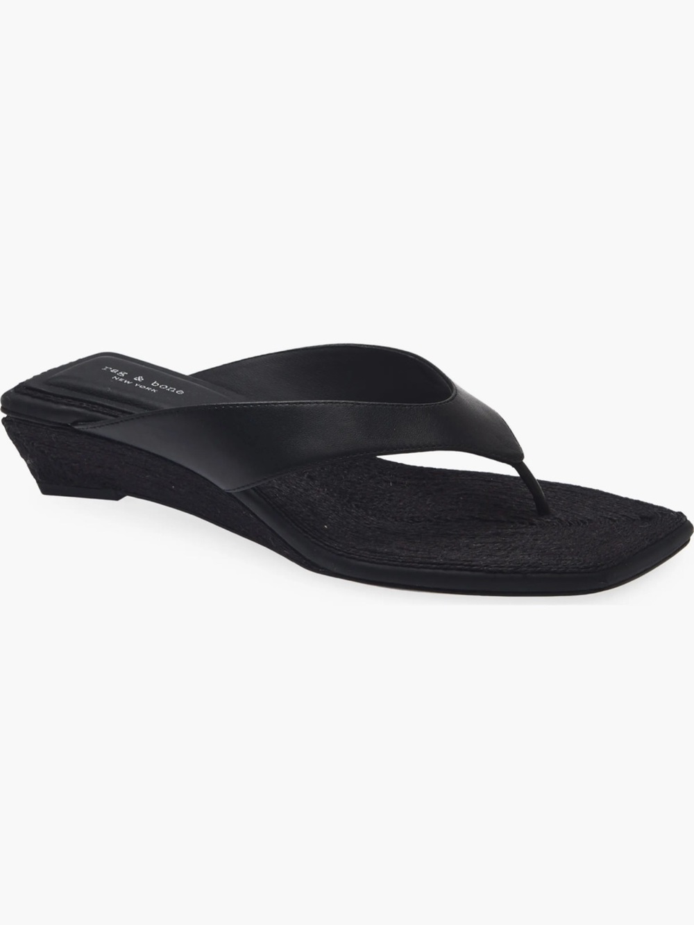 NEW rag & bone Jo Espadrille Wedge Flip Flop